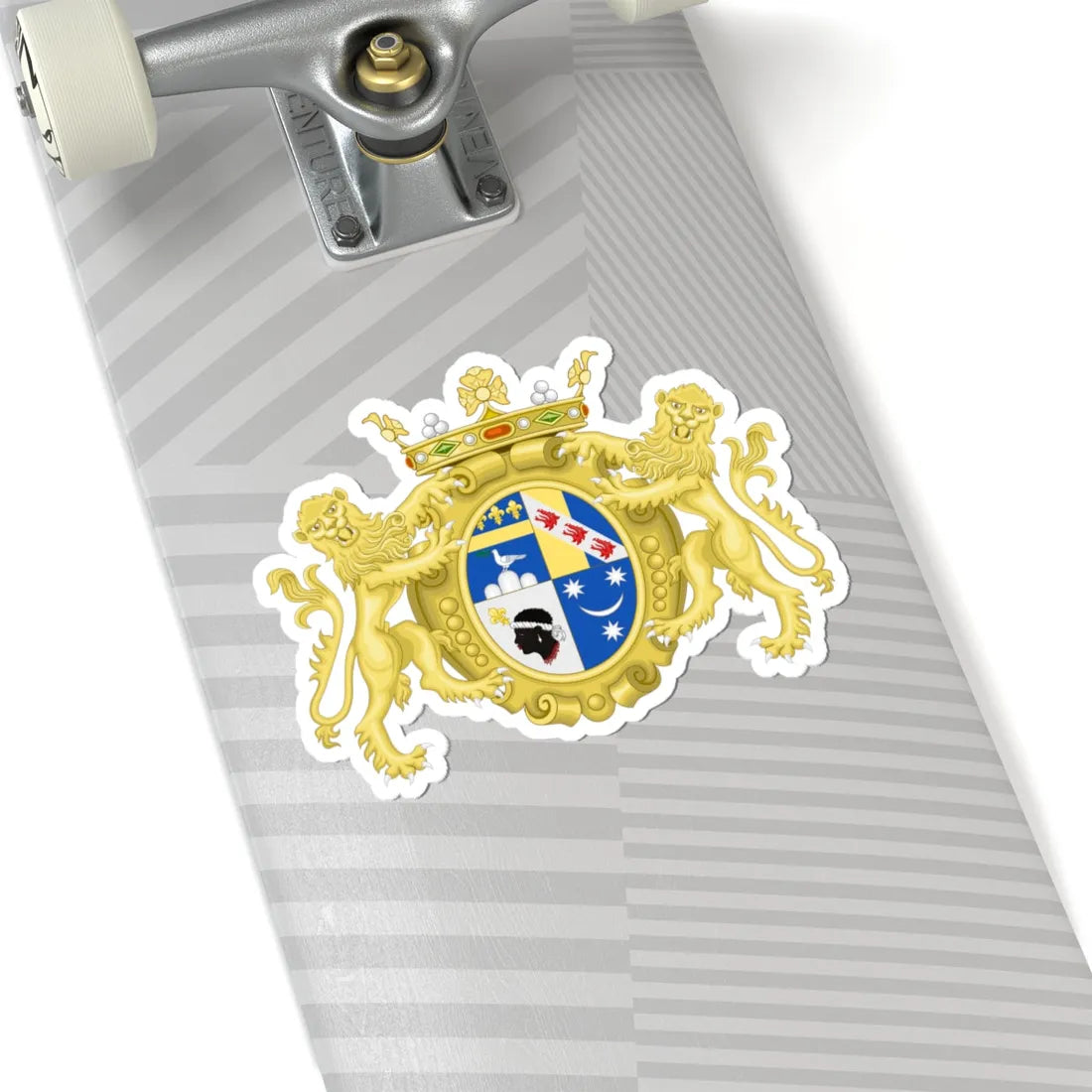 Marquisal CoA of Montrone (Italy) (Coat of Arms) STICKER Vinyl Kiss-Cut Decal - The Sticker Space