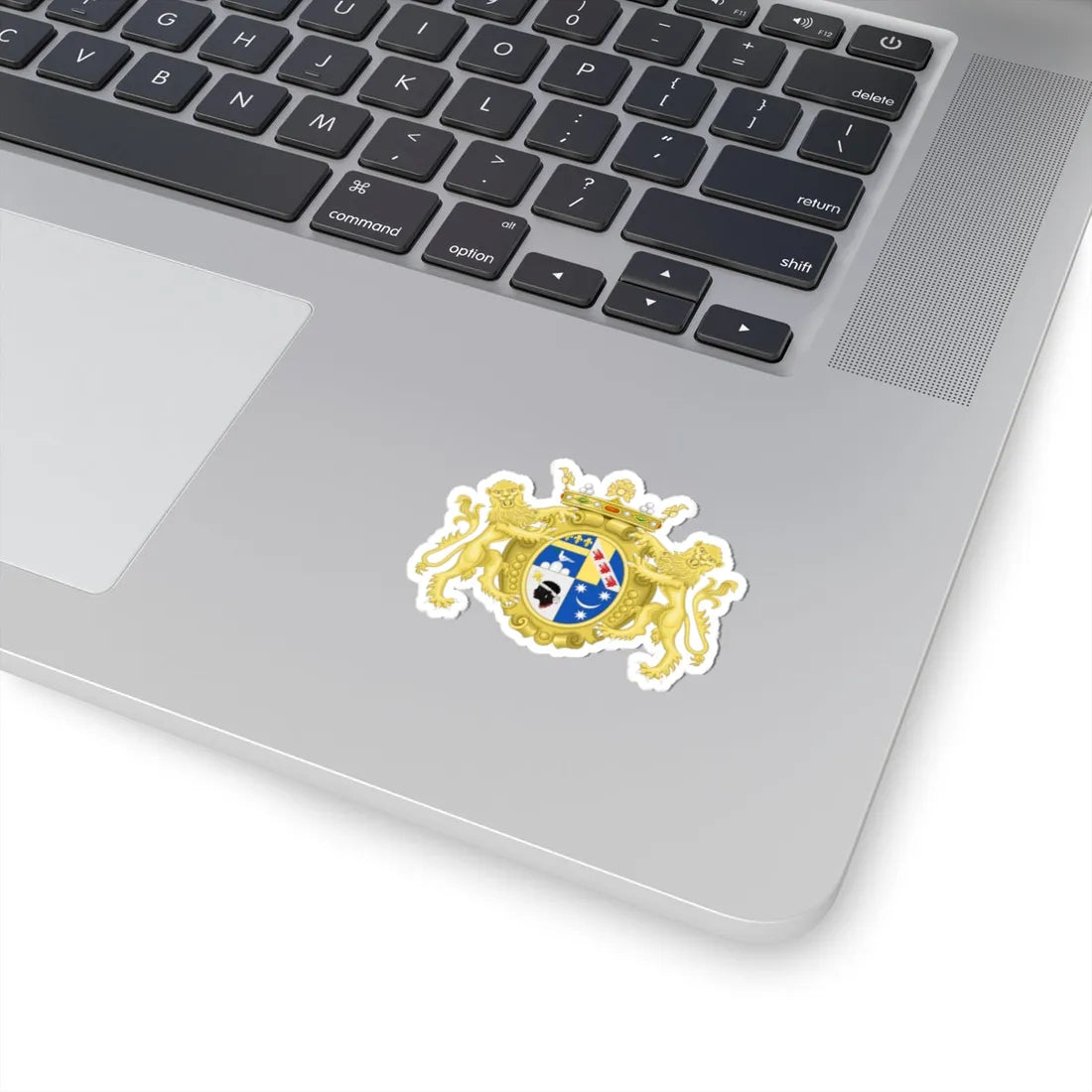 Marquisal CoA of Montrone (Italy) (Coat of Arms) STICKER Vinyl Kiss-Cut Decal - The Sticker Space