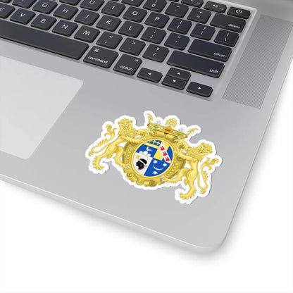 Marquisal CoA of Montrone (Italy) (Coat of Arms) STICKER Vinyl Kiss-Cut Decal - The Sticker Space
