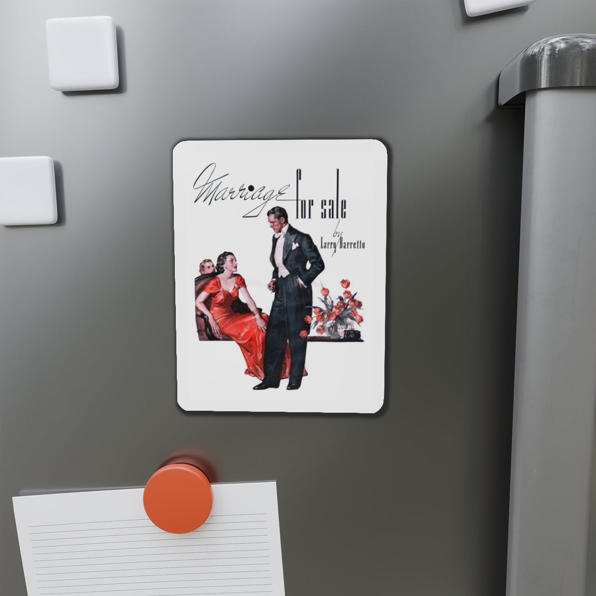 Marriage for Sale, 1936 (Magazine Illustration) Refrigerator Magnet