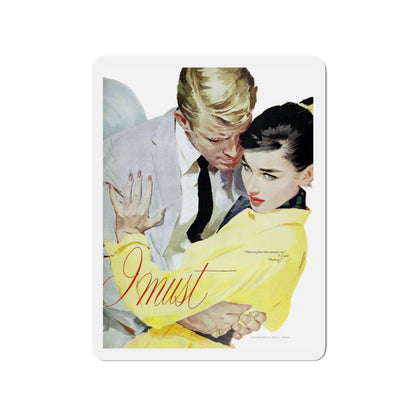 Marry I must, Ladies' Home Journal, November 1957 (Magazine Illustration) Refrigerator Magnet