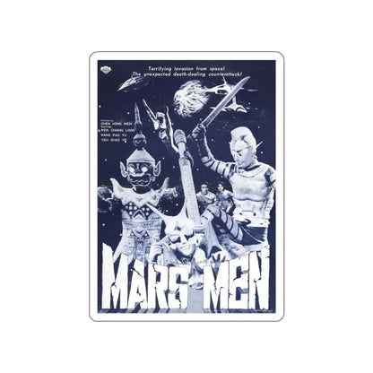 MARS MEN 1976 Movie Poster STICKER Vinyl Die-Cut Decal - The Sticker Space