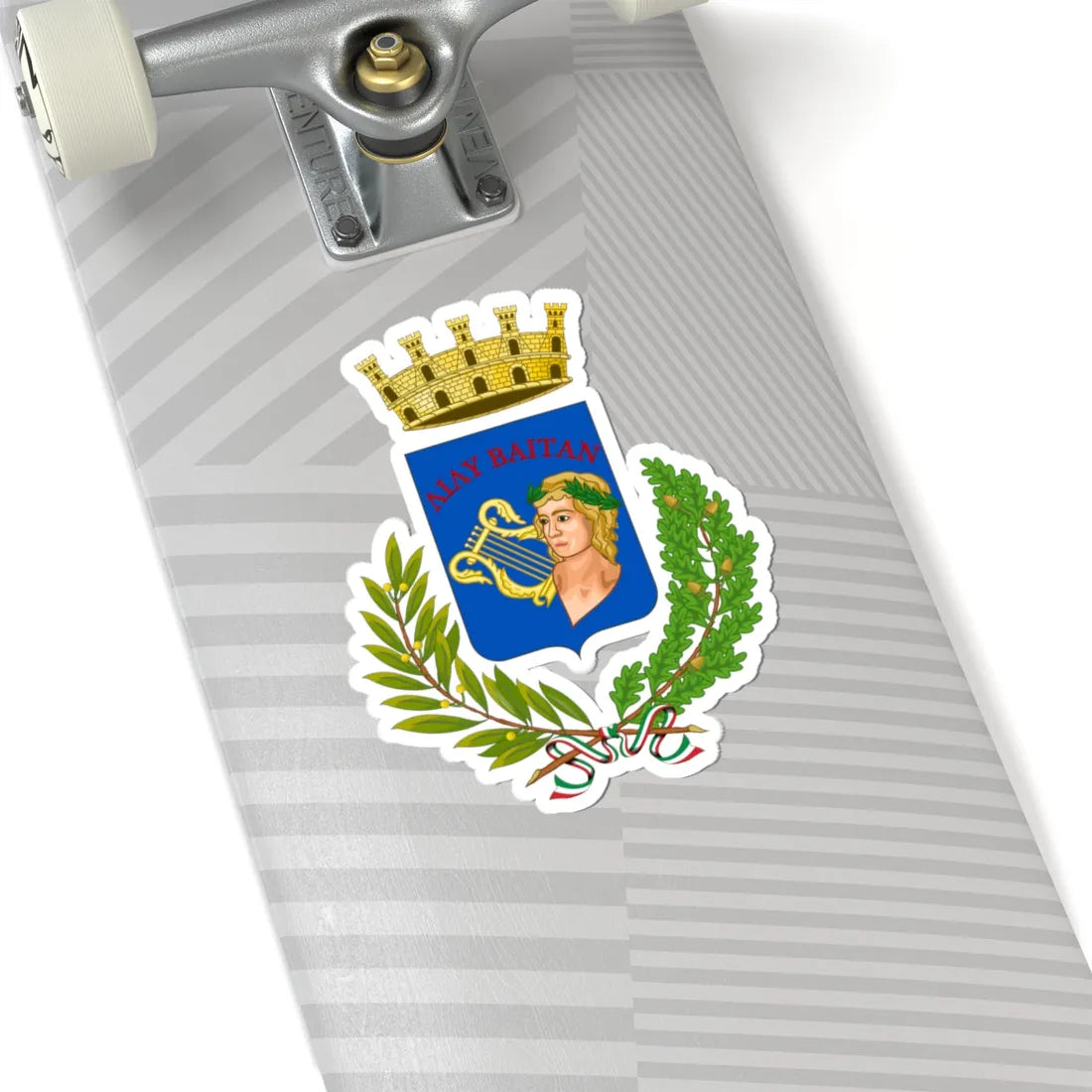 Marsala-Stemma (Italy) (Coat of Arms) STICKER Vinyl Kiss-Cut Decal - The Sticker Space