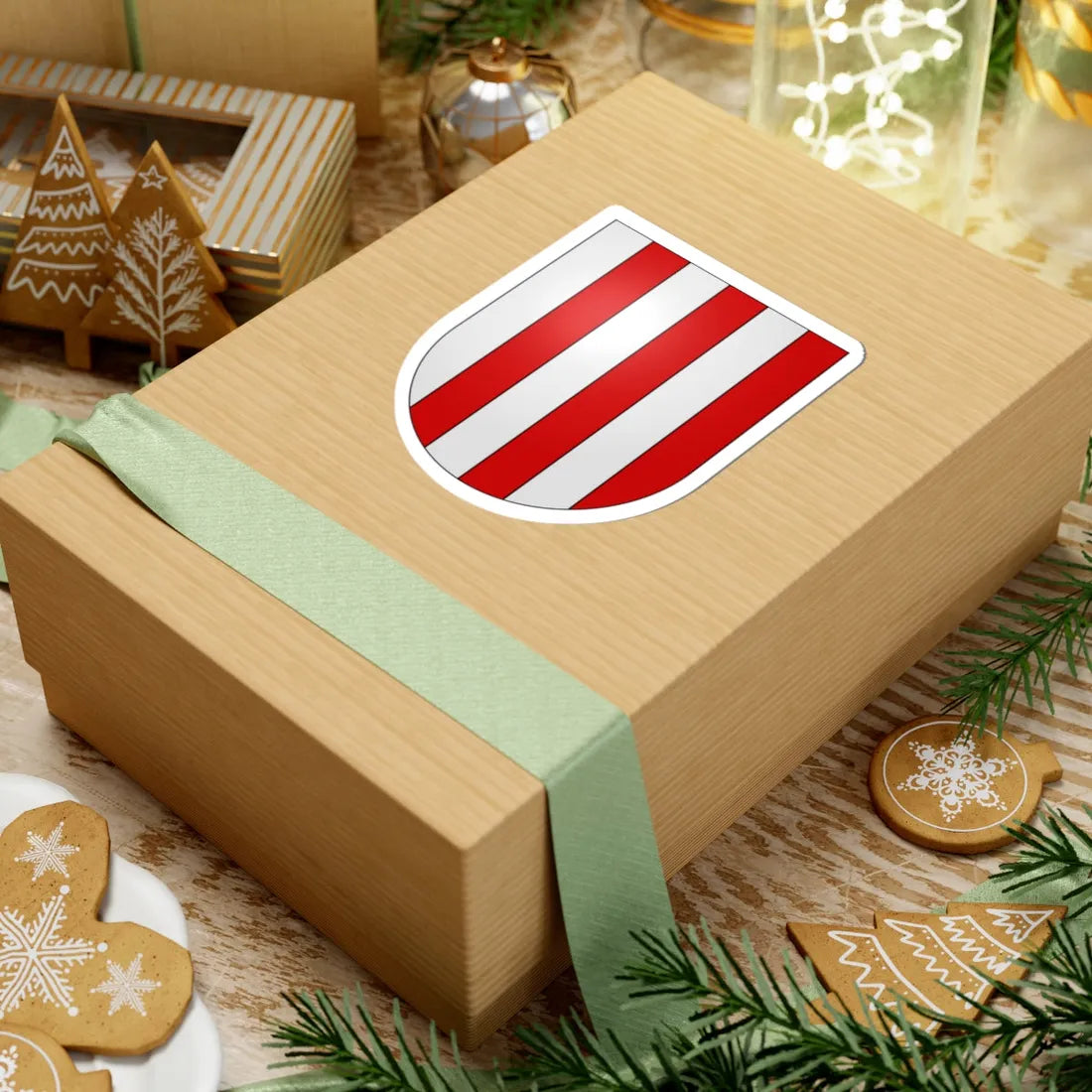 Marsens-coat of arms (Switzerland) (Coat of Arms) STICKER Vinyl Kiss-Cut Decal - The Sticker Space