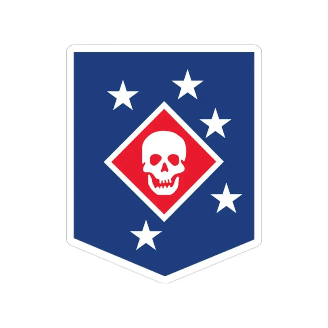 MARSOC (USMC) Transparent STICKER Die-Cut Vinyl Decal 2 Inch - The Sticker Space