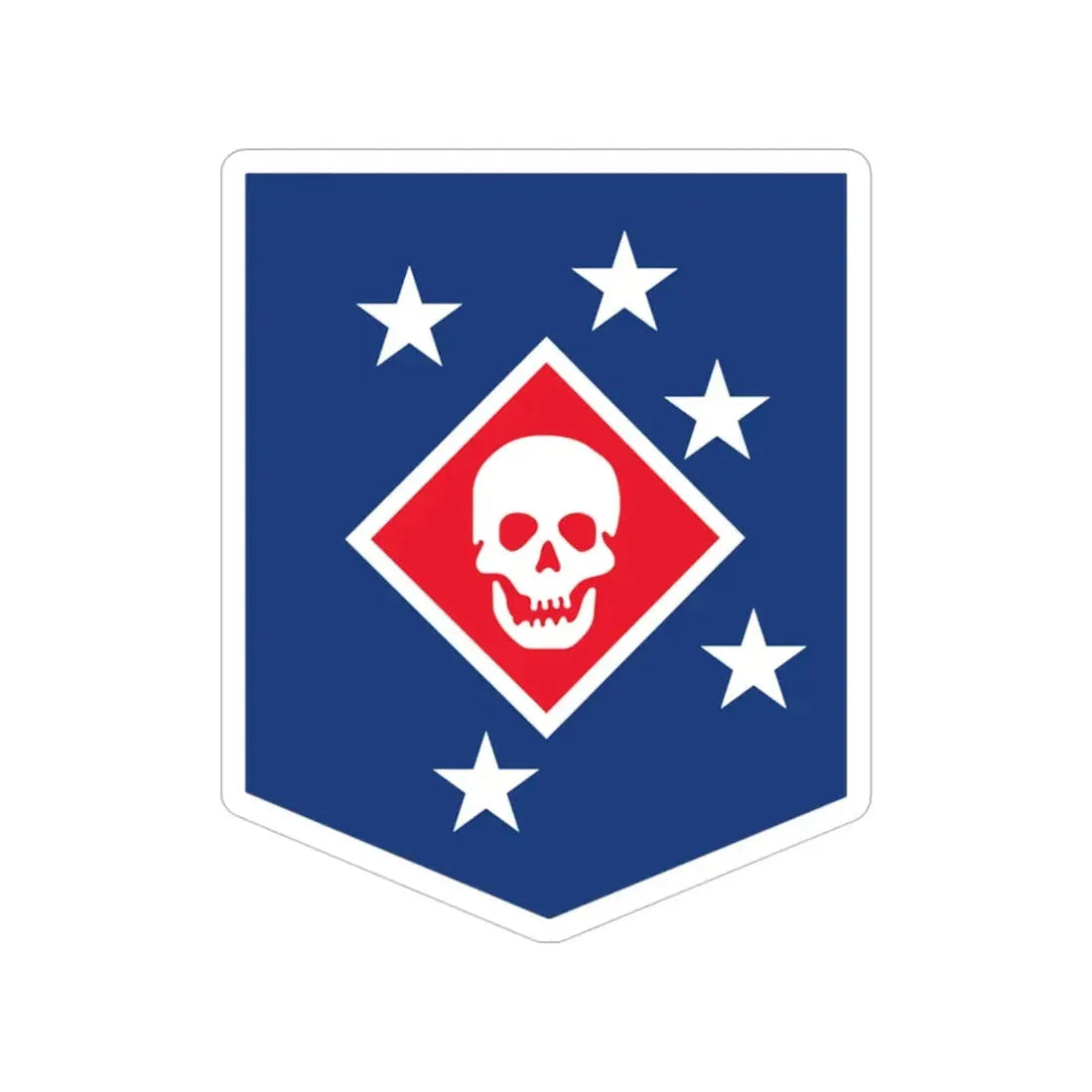 MARSOC (USMC) Transparent STICKER Die-Cut Vinyl Decal 4 Inch - The Sticker Space