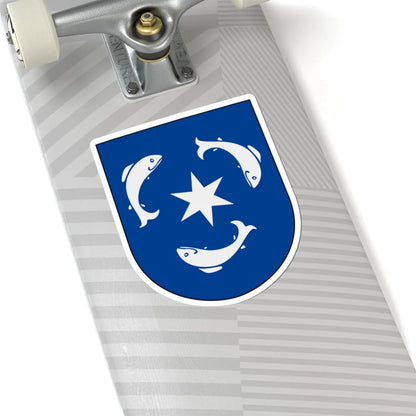 Marstrand vapen (Sweden) (Coat of Arms) STICKER Vinyl Kiss-Cut Decal - The Sticker Space