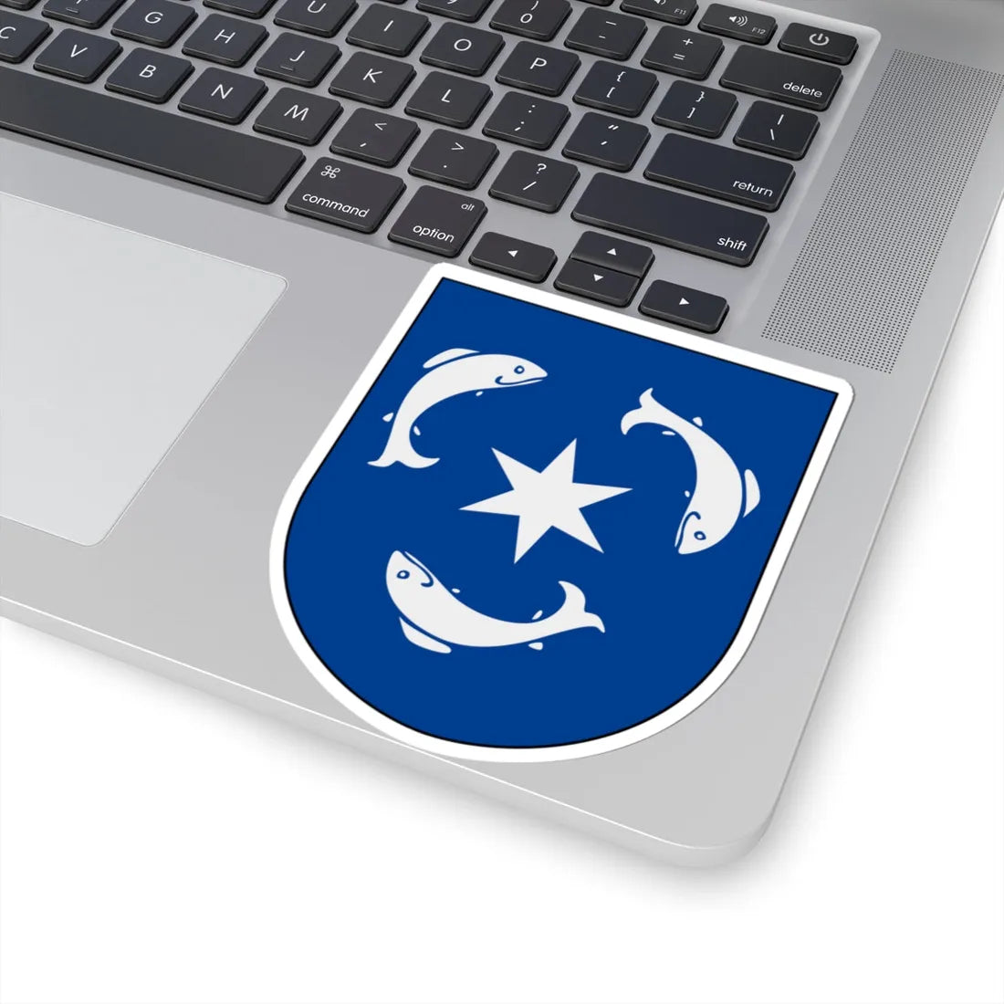 Marstrand vapen (Sweden) (Coat of Arms) STICKER Vinyl Kiss-Cut Decal - The Sticker Space