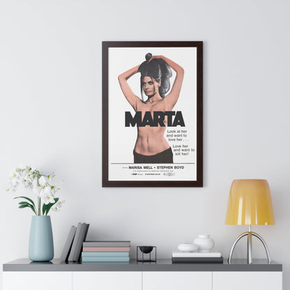 MARTA 1971 - Framed Movie Poster-The Sticker Space