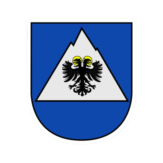 Martello Italia-Stemma (Italy) (Coat of Arms) STICKER Vinyl Kiss-Cut Decal 2 Inch White - The Sticker Space