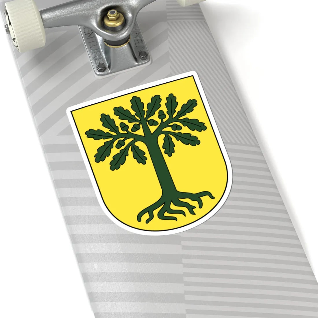 Marthalen-blazon (Switzerland) (Coat of Arms) STICKER Vinyl Kiss-Cut Decal - The Sticker Space