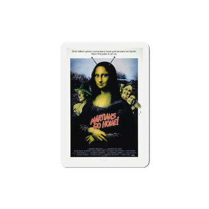 Martians Go Home 1990 Movie Poster Refrigerator Magnet 6 Inch - The Sticker Space