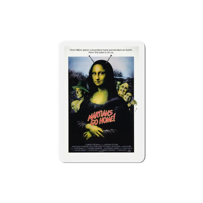 Martians Go Home 1990 Movie Poster Refrigerator Magnet - The Sticker Space