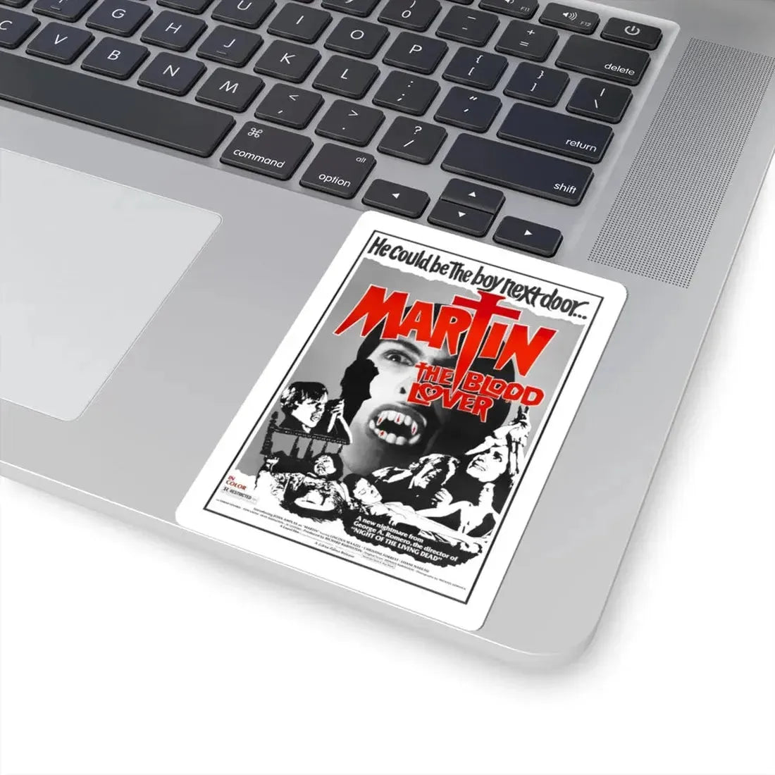 MARTIN 1977 Movie Poster - STICKER Vinyl Kiss-Cut Decal - The Sticker Space