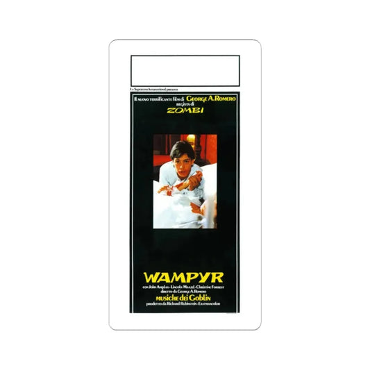 MARTIN (ITALIAN) 1977 Movie Poster - STICKER Vinyl Kiss-Cut Decal 2 Inch White - The Sticker Space