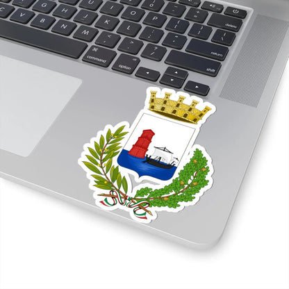 Martinsicuro-Stemma (Italy) (Coat of Arms) STICKER Vinyl Kiss-Cut Decal - The Sticker Space