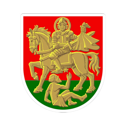 Marttila.vaakuna (Finland) (Coat of Arms) STICKER Vinyl Kiss-Cut Decal 3 Inch White - The Sticker Space