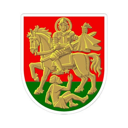 Marttila.vaakuna (Finland) (Coat of Arms) STICKER Vinyl Kiss-Cut Decal 6 Inch White - The Sticker Space