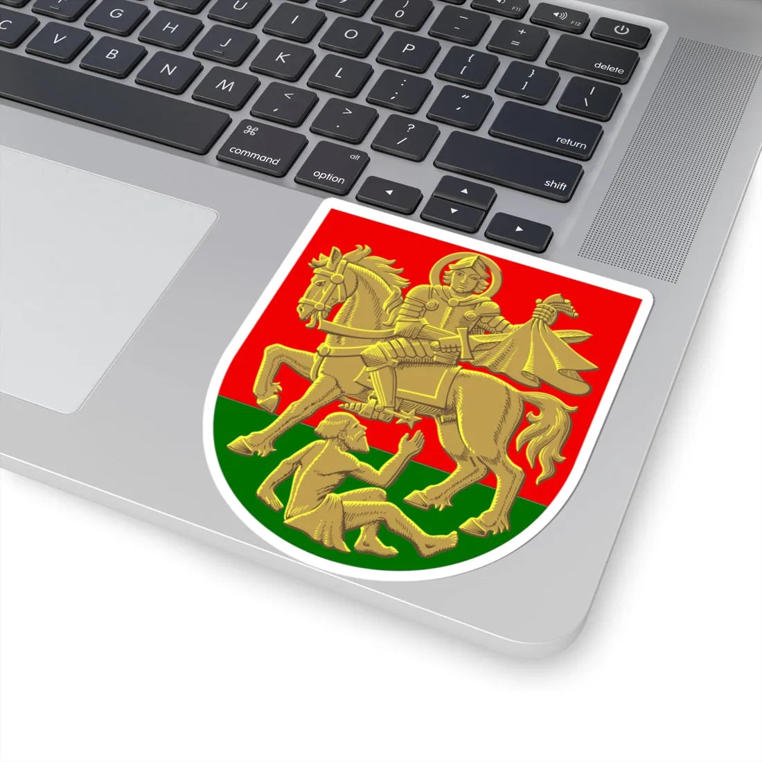 Marttila.vaakuna (Finland) (Coat of Arms) STICKER Vinyl Kiss-Cut Decal - The Sticker Space