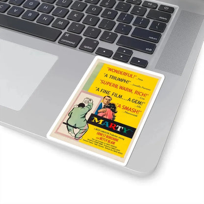 Marty 1955 Movie Poster - STICKER Vinyl Kiss-Cut Decal - The Sticker Space