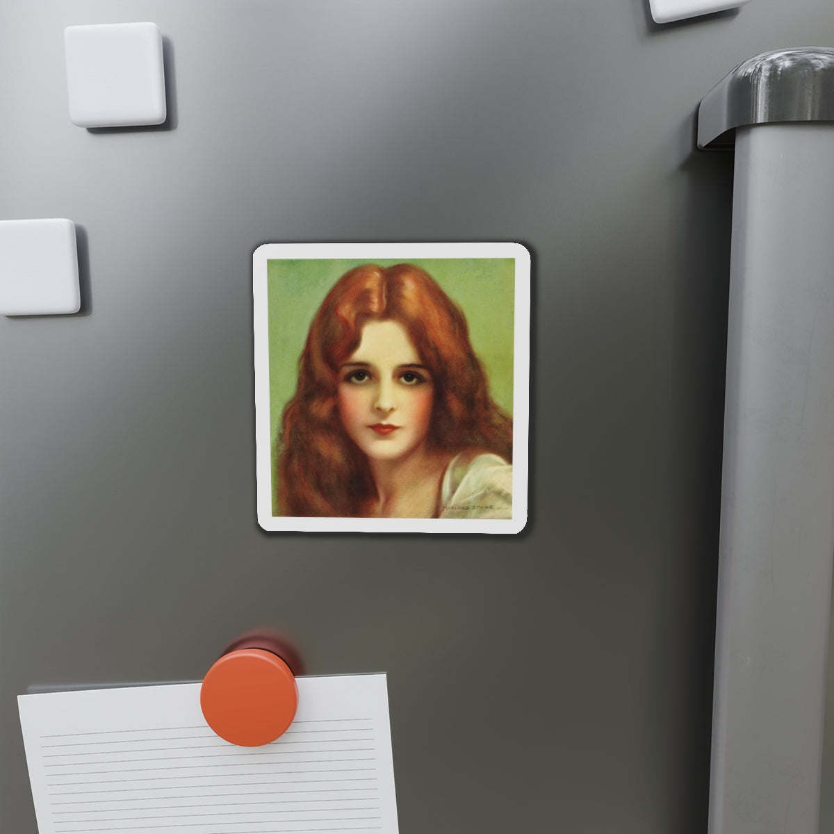 Mary Astor (Magazine Illustration) Refrigerator Magnet-The Sticker Space