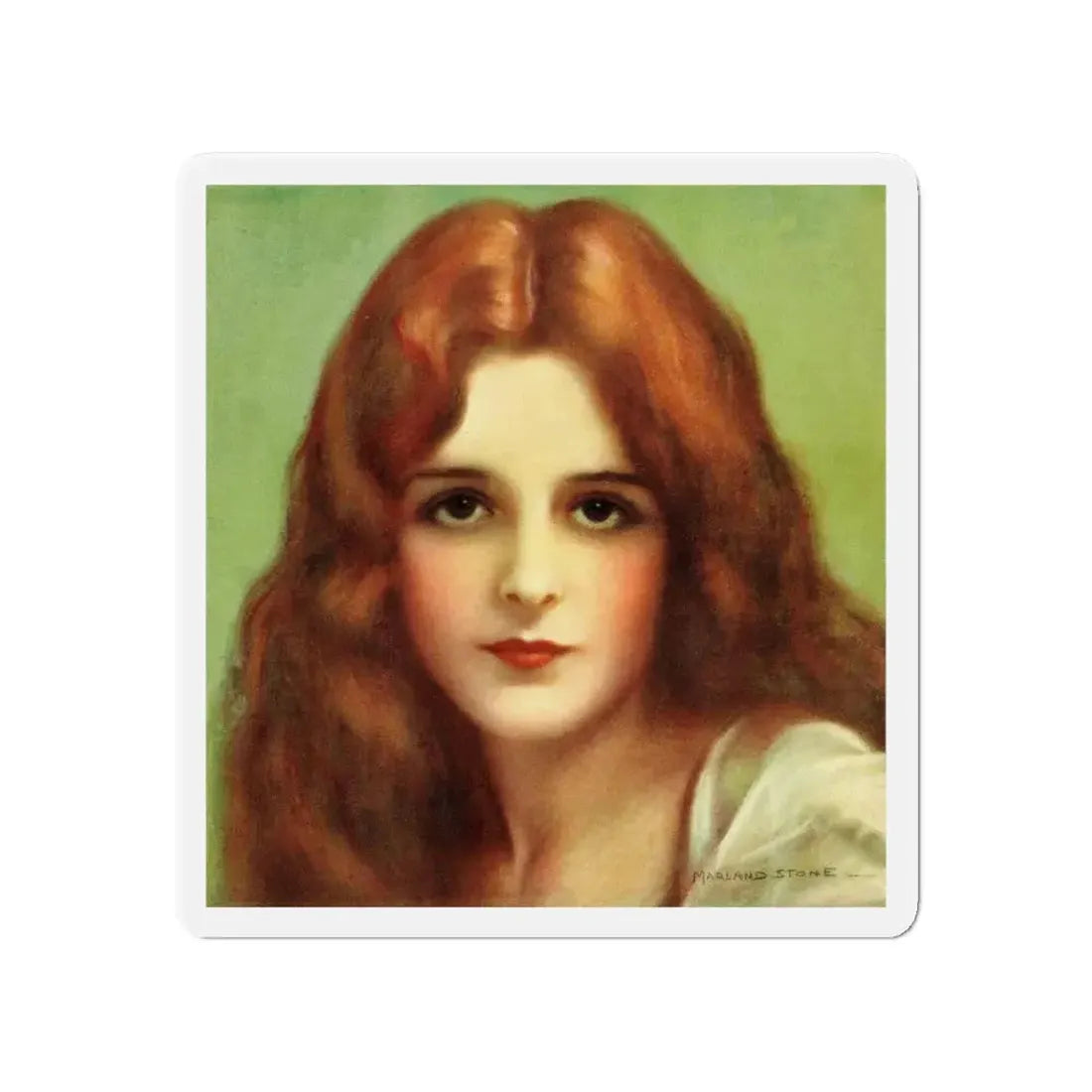 Mary Astor (Magazine Illustration) Refrigerator Magnet 4 Inch - The Sticker Space