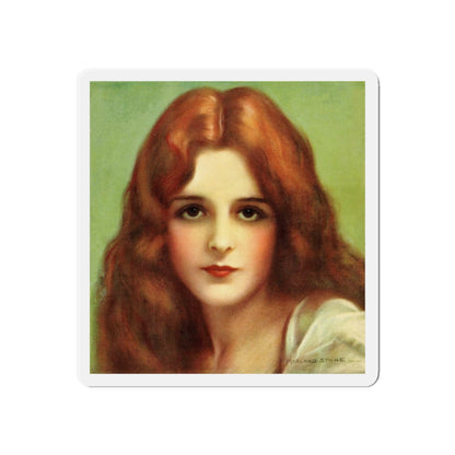 Mary Astor (Magazine Illustration) Refrigerator Magnet-6 × 6"-The Sticker Space