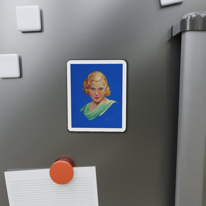 Mary Carlisle, Movie Magazine cover (Magazine Illustration) Refrigerator Magnet-The Sticker Space