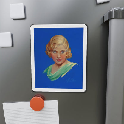 Mary Carlisle, Movie Magazine cover (Magazine Illustration) Refrigerator Magnet-The Sticker Space