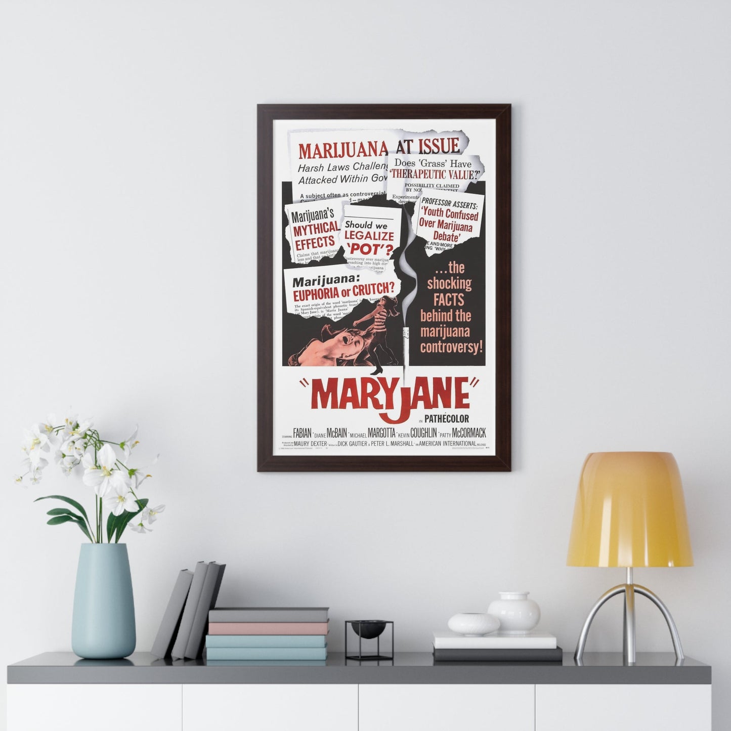 MARYJANE 1968 - Framed Movie Poster-The Sticker Space