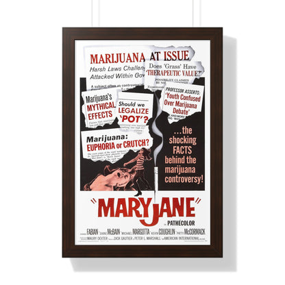 MARYJANE 1968 - Framed Movie Poster-16″ x 24″-The Sticker Space