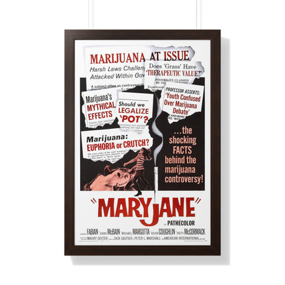 MARYJANE 1968 - Framed Movie Poster-20" x 30"-The Sticker Space