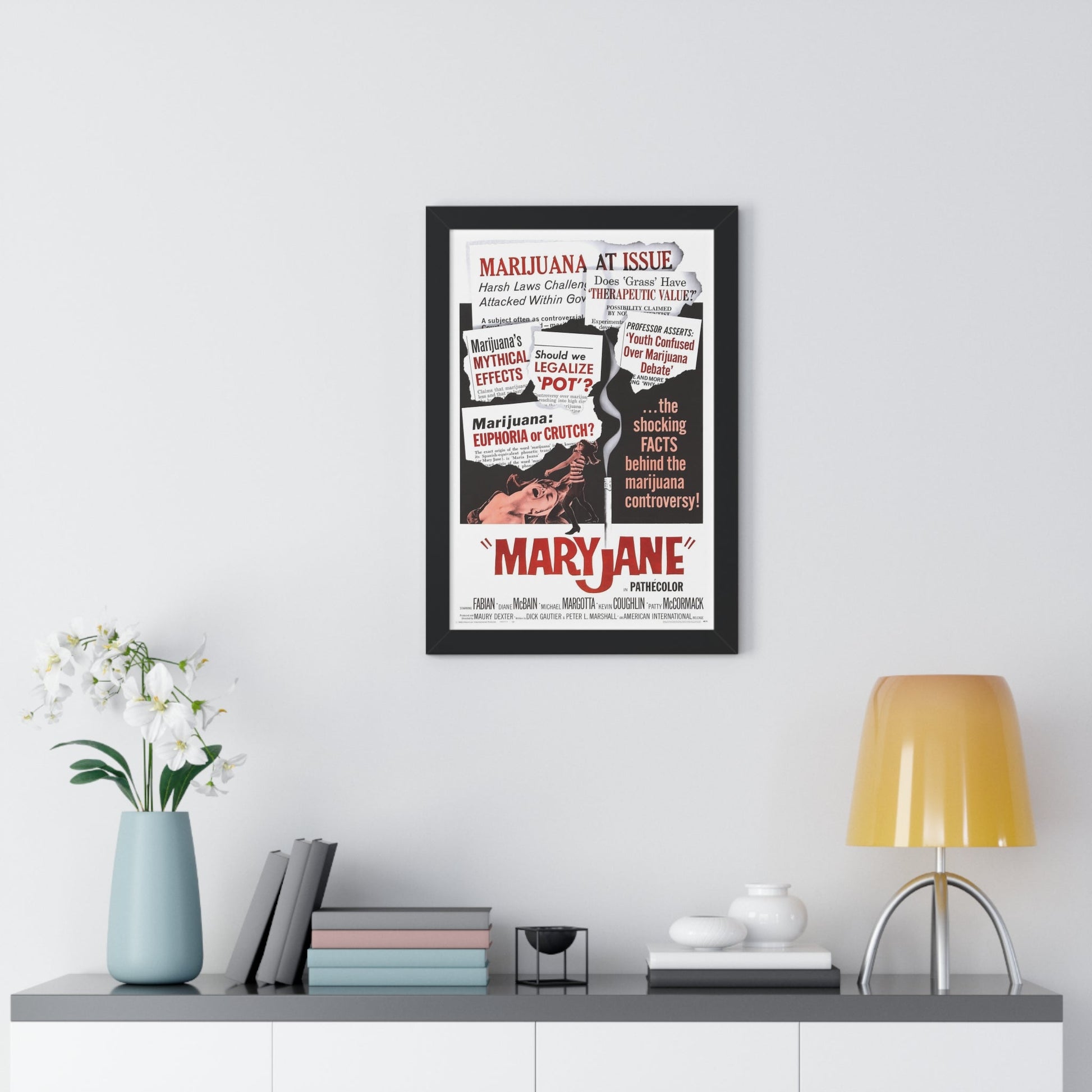 MARYJANE 1968 - Framed Movie Poster-The Sticker Space