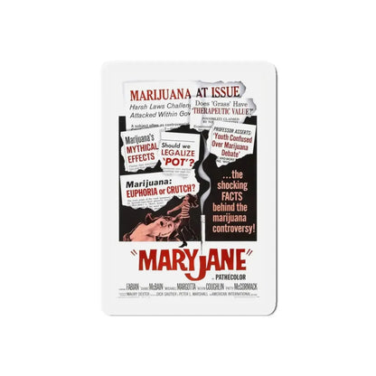 MARYJANE 1968 Movie Poster - Refrigerator Magnet - The Sticker Space