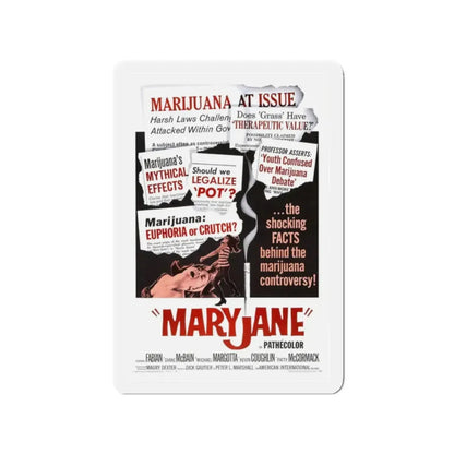 MARYJANE 1968 Movie Poster - Refrigerator Magnet - The Sticker Space