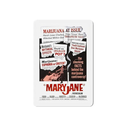 MARYJANE 1968 Movie Poster - Refrigerator Magnet - The Sticker Space