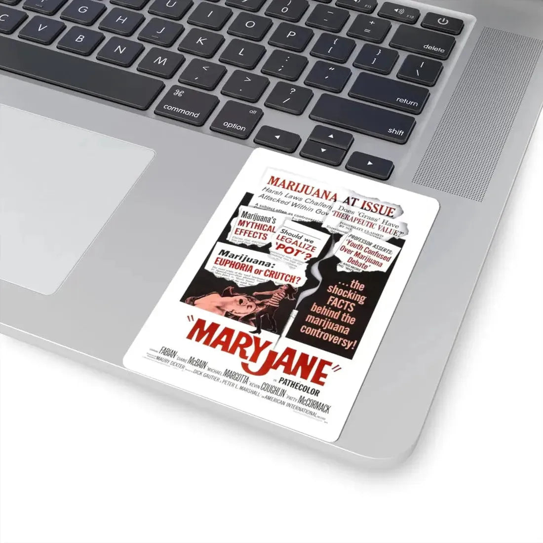 MARYJANE 1968 Movie Poster - STICKER Vinyl Kiss-Cut Decal - The Sticker Space