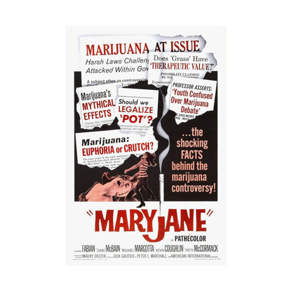 MARYJANE 1968 - Paper Movie Poster-The Sticker Space