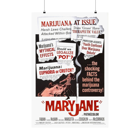 MARYJANE 1968 - Paper Movie Poster-24″ x 36″-The Sticker Space