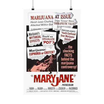 MARYJANE 1968 - Paper Movie Poster - The Sticker Space