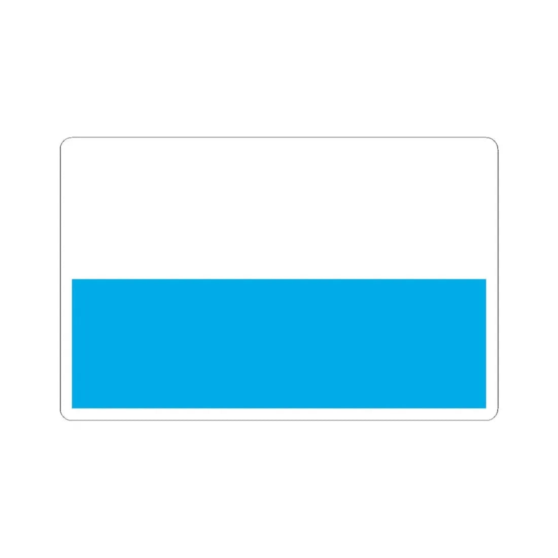 Maryjna flag of Poland (Poland) STICKER Vinyl Kiss-Cut Decal 6 Inch White - The Sticker Space