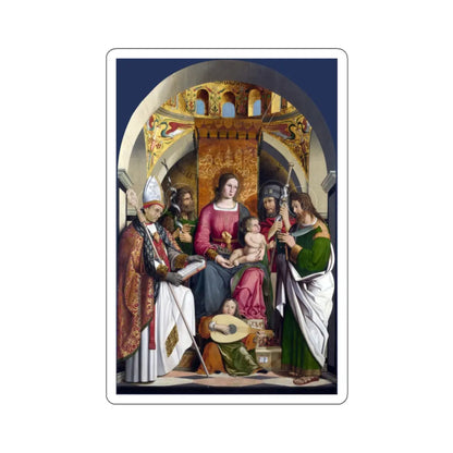 SKU:16547733107351362070 Sticker types:White Shape:Die-Cut Sizes:2" × 2"