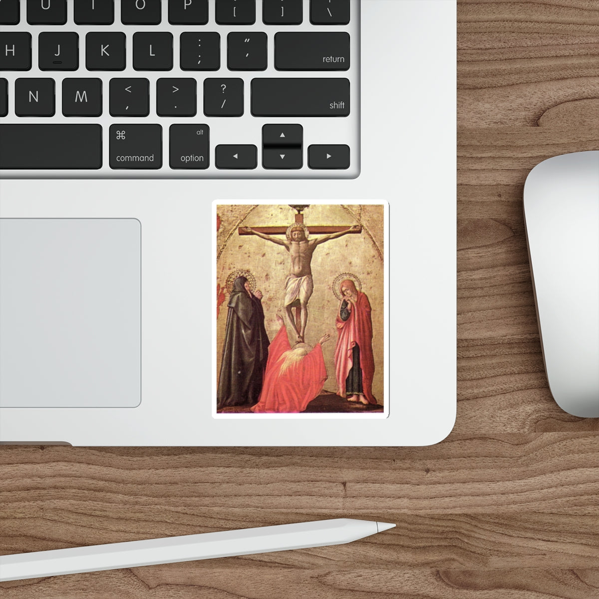 MASACCIO - Crocifissione (Artwork) STICKER Vinyl Die-Cut Decal-The Sticker Space