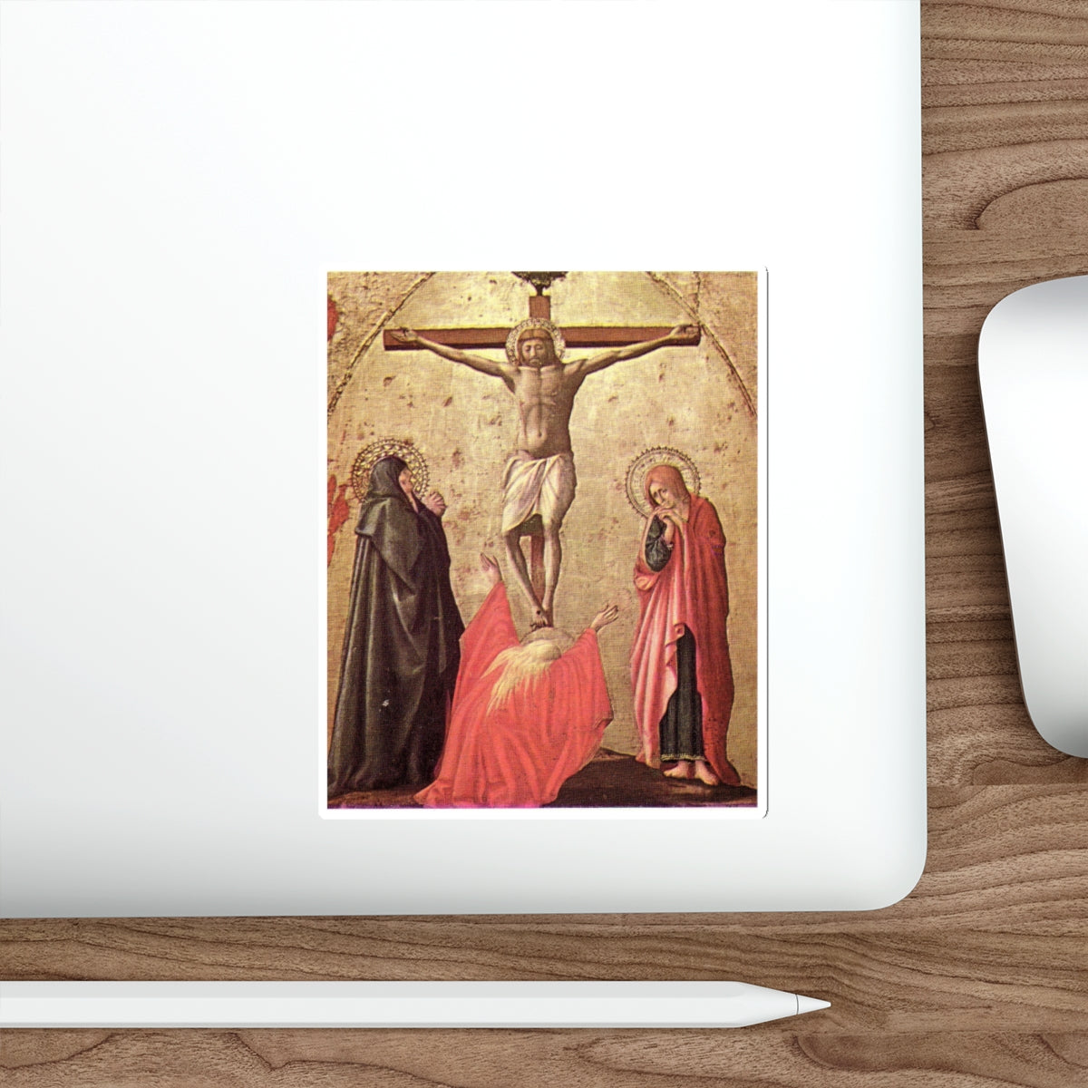 MASACCIO - Crocifissione (Artwork) STICKER Vinyl Die-Cut Decal-The Sticker Space