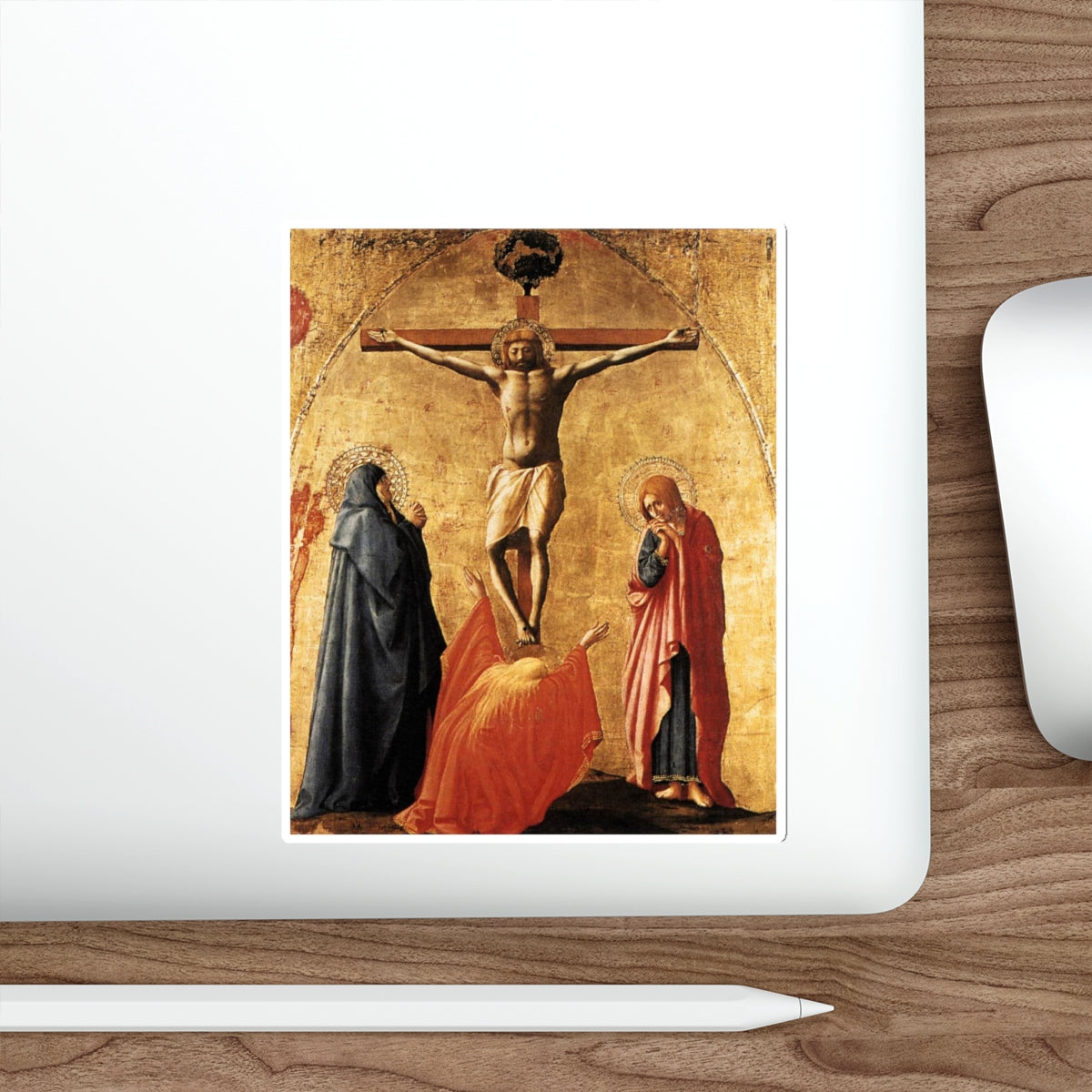 MASACCIO - Crucifixion (Artwork) STICKER Vinyl Die-Cut Decal-The Sticker Space