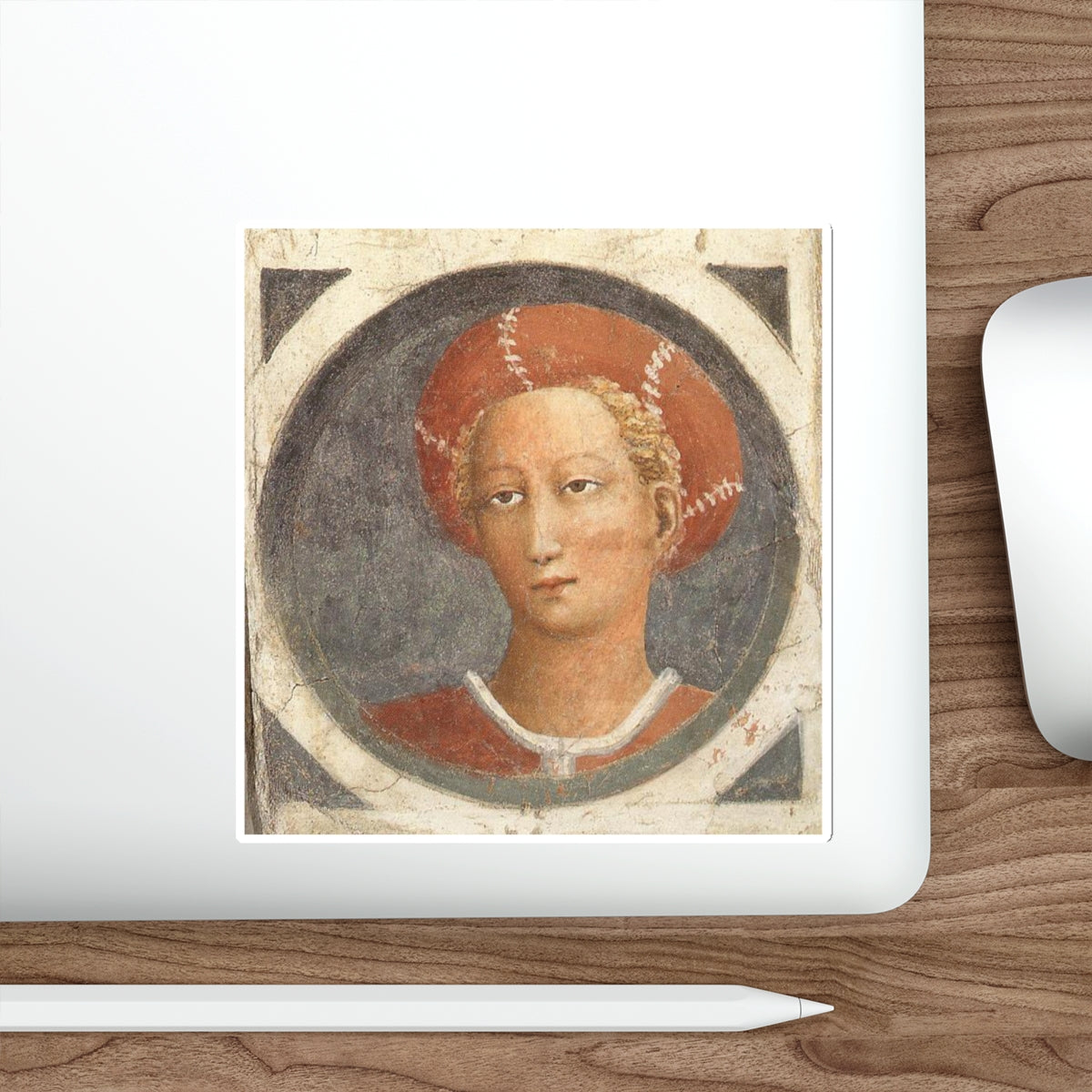 MASACCIO - Medallion (Artwork) STICKER Vinyl Die-Cut Decal-The Sticker Space