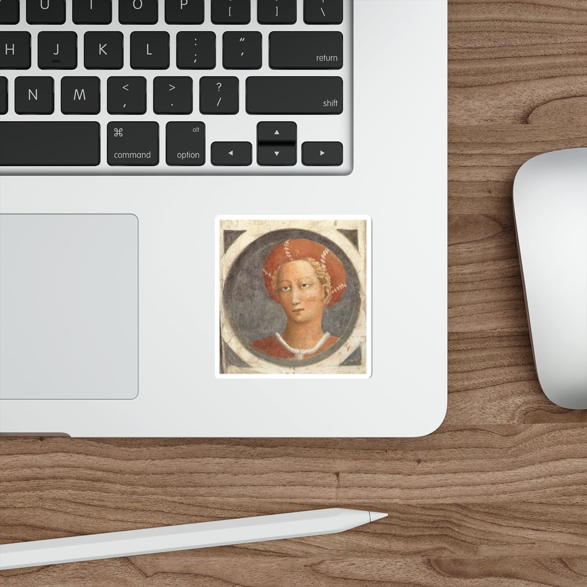 MASACCIO - Medallion (Artwork) STICKER Vinyl Die-Cut Decal-The Sticker Space