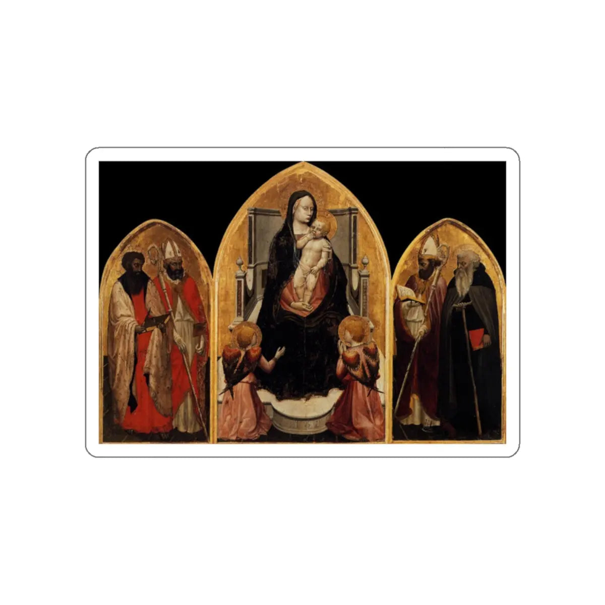 SKU:16874151776709743589 Sticker types:White Shape:Die-Cut Sizes:2" × 2"