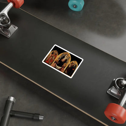 SKU:32059037011764604144 Sticker types:White Shape:Die-Cut Sizes:4" × 4"