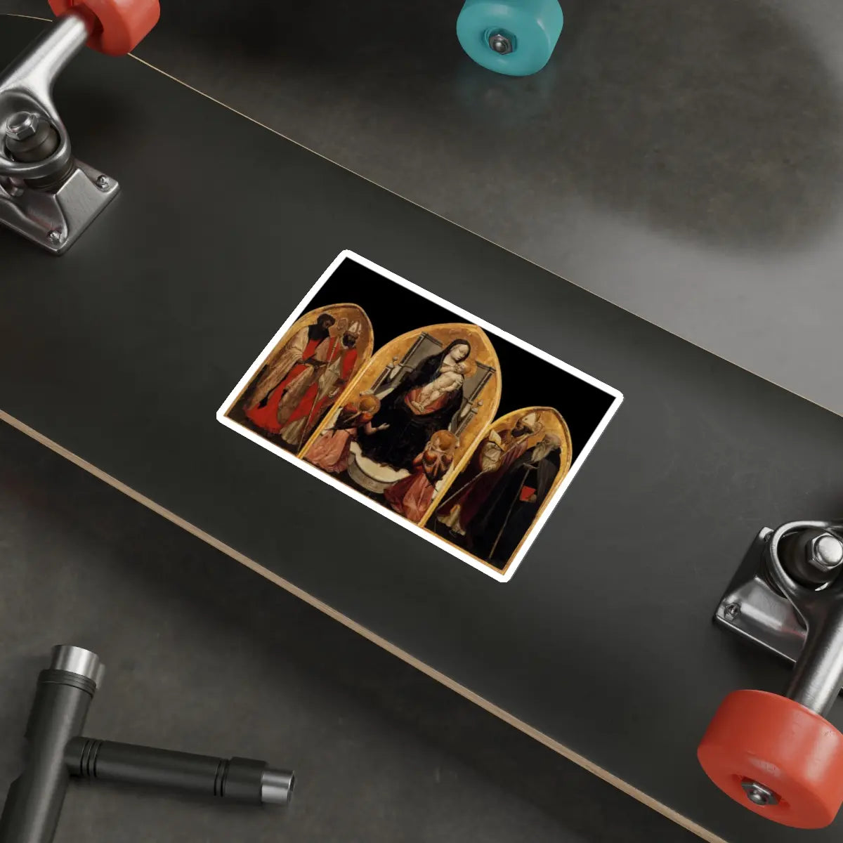 SKU:32294814917186193131 Sticker types:White Shape:Die-Cut Sizes:6" × 6"